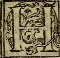 An illustration from La nobilta di Milano, diuisa in sei libri. Nel primo, si narra di tvtti i santi, e beati, di patria milanesi. Co'l numero, e nome de' corpi santi, e reliquie notabili, chiese, monasterij, hospitali, e case pie, che sono nella città, e diocesi di Milano. Nel secondo, si descriuono tutti i papi, cardinali, arciuescoui, vescoui, e prelati graduati milanesi. Nel terzo, si ragiona di tutti i letterati, e componitori milanesi, in qualunque sorte de studij. Nel quarto, si tratta di tutti i rè, imperatori, & huomini valenti, famosi nella militia dell'istessa patria. Con le guerre fatte da milanesi, con altre città. Nel quinto, si fauella de' pittori, scultori, architteti, miniatori, & altri virtuosi, in diuerse sorti di virtù, milanesi. Nel sesto, leggesi le grandezze de' milanesi, la nobiltà di molte casate, le fertilità de' campi, l'anticaglie, e quei c'hanno dominato questa città, et altre cose degne da sapersi (1595)