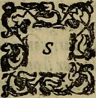 An illustration from La nobilta di Milano, diuisa in sei libri. Nel primo, si narra di tvtti i santi, e beati, di patria milanesi. Co'l numero, e nome de' corpi santi, e reliquie notabili, chiese, monasterij, hospitali, e case pie, che sono nella città, e diocesi di Milano. Nel secondo, si descriuono tutti i papi, cardinali, arciuescoui, vescoui, e prelati graduati milanesi. Nel terzo, si ragiona di tutti i letterati, e componitori milanesi, in qualunque sorte de studij. Nel quarto, si tratta di tutti i rè, imperatori, & huomini valenti, famosi nella militia dell'istessa patria. Con le guerre fatte da milanesi, con altre città. Nel quinto, si fauella de' pittori, scultori, architteti, miniatori, & altri virtuosi, in diuerse sorti di virtù, milanesi. Nel sesto, leggesi le grandezze de' milanesi, la nobiltà di molte casate, le fertilità de' campi, l'anticaglie, e quei c'hanno dominato questa città, et altre cose degne da sapersi (1595)