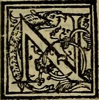 An illustration from La nobilta di Milano, diuisa in sei libri. Nel primo, si narra di tvtti i santi, e beati, di patria milanesi. Co'l numero, e nome de' corpi santi, e reliquie notabili, chiese, monasterij, hospitali, e case pie, che sono nella città, e diocesi di Milano. Nel secondo, si descriuono tutti i papi, cardinali, arciuescoui, vescoui, e prelati graduati milanesi. Nel terzo, si ragiona di tutti i letterati, e componitori milanesi, in qualunque sorte de studij. Nel quarto, si tratta di tutti i rè, imperatori, & huomini valenti, famosi nella militia dell'istessa patria. Con le guerre fatte da milanesi, con altre città. Nel quinto, si fauella de' pittori, scultori, architteti, miniatori, & altri virtuosi, in diuerse sorti di virtù, milanesi. Nel sesto, leggesi le grandezze de' milanesi, la nobiltà di molte casate, le fertilità de' campi, l'anticaglie, e quei c'hanno dominato questa città, et altre cose degne da sapersi (1595)