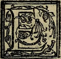 An illustration from La nobilta di Milano, diuisa in sei libri. Nel primo, si narra di tvtti i santi, e beati, di patria milanesi. Co'l numero, e nome de' corpi santi, e reliquie notabili, chiese, monasterij, hospitali, e case pie, che sono nella città, e diocesi di Milano. Nel secondo, si descriuono tutti i papi, cardinali, arciuescoui, vescoui, e prelati graduati milanesi. Nel terzo, si ragiona di tutti i letterati, e componitori milanesi, in qualunque sorte de studij. Nel quarto, si tratta di tutti i rè, imperatori, & huomini valenti, famosi nella militia dell'istessa patria. Con le guerre fatte da milanesi, con altre città. Nel quinto, si fauella de' pittori, scultori, architteti, miniatori, & altri virtuosi, in diuerse sorti di virtù, milanesi. Nel sesto, leggesi le grandezze de' milanesi, la nobiltà di molte casate, le fertilità de' campi, l'anticaglie, e quei c'hanno dominato questa città, et altre cose degne da sapersi (1595)