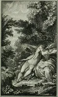 An illustration from La nouvelle Zélis au bain, poeme en six chants (1768)