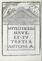 An illustration from L'antica Arpino : opera del p.re d. Bernardo Clauelli ..., diuis' in libbri sei : ne' quali con l'edificat.ne c'hebbe da Saturno, si narrano i più celebri fatti di C. Mario, di M. Tullio Cicer.ne e d'altri arpinati che fiorirono nella Rom.na Repub (1623)