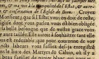 An illustration from L'Anti-Hvgvenot av Dvc de Rohan. Povr response a son manifeste, ou declaration. (1627)