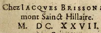 An illustration from L'Anti-Hvgvenot av Dvc de Rohan. Povr response a son manifeste, ou declaration. (1627)