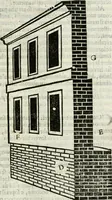 An illustration from La nuova architettura civile, e militare (1717)