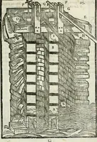 An illustration from La nuova architettura civile, e militare (1717)