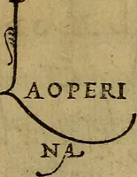 An illustration from La operina di Ludouico Vicentino, da imparare di scriuere littera cancellarescha (1524)