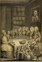 An illustration from La paysane pervertie, ou Les dangers de la ville : histoire d'Ursule R**, sur d'Edmond, le paysan, mise-au-jour d'après les véritables lettres des personages ... (1784)
