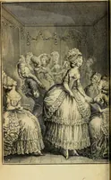An illustration from La paysane pervertie, ou Les dangers de la ville : histoire d'Ursule R**, sur d'Edmond, le paysan, mise-au-jour d'après les véritables lettres des personages ... (1784)