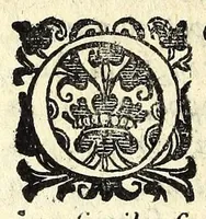 An illustration from La pazzesca pazzia de gl'hvomini e donne di corte innamorati, overo, Il cortigiano disperato (1608)