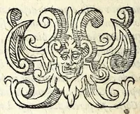 An illustration from La pazzesca pazzia de gl'hvomini e donne di corte innamorati, overo, Il cortigiano disperato (1608)