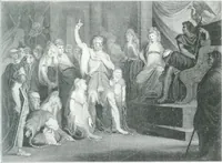 An illustration from La peinture anglaise de ses origines a nos jours (1908)