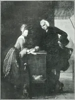 An illustration from La peinture anglaise de ses origines a nos jours (1908)