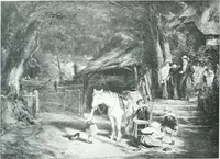 An illustration from La peinture anglaise de ses origines a nos jours (1908)