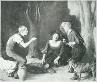 An illustration from La peinture anglaise de ses origines a nos jours (1908)