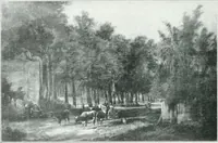 An illustration from La peinture anglaise de ses origines a nos jours (1908)