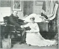 An illustration from La peinture anglaise de ses origines a nos jours (1908)