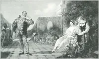An illustration from La peinture anglaise de ses origines a nos jours (1908)