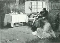 An illustration from La peinture anglaise de ses origines a nos jours (1908)