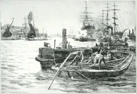 An illustration from La peinture anglaise de ses origines a nos jours (1908)