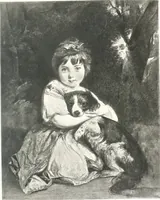 An illustration from La peinture anglaise de ses origines a nos jours (1908)