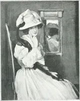 An illustration from La peinture anglaise de ses origines a nos jours (1908)