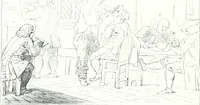 An illustration from La peinture anglaise de ses origines a nos jours (1908)
