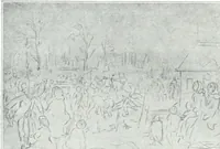An illustration from La peinture anglaise de ses origines a nos jours (1908)