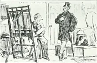 An illustration from La peinture anglaise de ses origines a nos jours (1908)