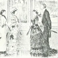 An illustration from La peinture anglaise de ses origines a nos jours (1908)
