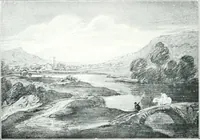 An illustration from La peinture anglaise de ses origines a nos jours (1908)