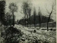 An illustration from La peinture française au XIXe siècle (1900)