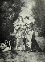An illustration from La peinture française au XIXe siècle (1900)