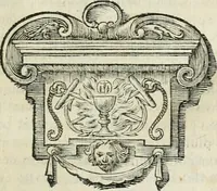 An illustration from La Perpétuité de la foy de l'Eglise catholique touchant l'Eucharistie, déffendue contre les livres du Sieur Claude, ministre de Charenton (1670)