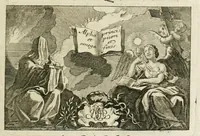An illustration from La Perpétuité de la foy de l'Eglise catholique touchant l'Eucharistie, déffendue contre les livres du Sieur Claude, ministre de Charenton (1670)