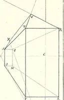 Picture 4 of 9 from La perspectiue affranchie : contenant la vraye et naturele pratique jusques icy inconnue, et jugée impossible, par laquelle l'on peut representer toutes sortes de figures, planes ou solides, droites ou inclinées, et leurs ombres pareillement, par leurs propres lignes : et en faire vne infinite de semblables, de toutes grandeurs, et en tous lieux, par vn seul et mesme moyen : sans tracer ny supposer le plan geometral ordinaire : avec la theorie familiere (1661), leaf 73