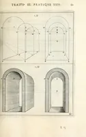 An illustration from La perspectiue pratique : necessaire a tous peintres, graueurs, sculpteurs, architectes, orfeures, brodeurs, tapissiers, et autres qui se meslent de desseigner (1647)