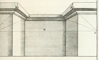 An illustration from La perspectiue pratique : necessaire a tous peintres, graueurs, sculpteurs, architectes, orfeures, brodeurs, tapissiers, et autres qui se meslent de desseigner (1647)