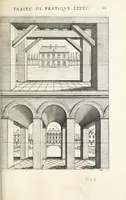 An illustration from La perspectiue pratique : necessaire a tous peintres, graueurs, sculpteurs, architectes, orfeures, brodeurs, tapissiers, et autres qui se meslent de desseigner (1647)