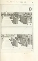 An illustration from La perspectiue pratique : necessaire a tous peintres, graueurs, sculpteurs, architectes, orfeures, brodeurs, tapissiers, et autres qui se meslent de desseigner (1647)