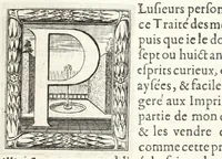 An illustration from La perspectiue pratique : necessaire a tous peintres, graueurs, sculpteurs, architectes, orfeures, brodeurs, tapissiers, et autres qui se meslent de desseigner (1647)