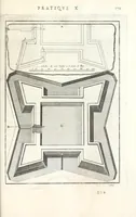 An illustration from La perspectiue pratique : necessaire a tous peintres, graueurs, sculpteurs, architectes, orfeures, brodeurs, tapissiers, et autres qui se meslent de desseigner (1647)