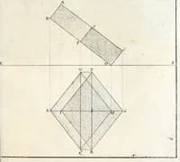An illustration from La perspectiue pratique : necessaire a tous peintres, graueurs, sculpteurs, architectes, orfeures, brodeurs, tapissiers, et autres qui se meslent de desseigner (1647)