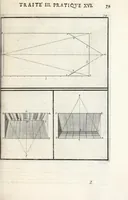 An illustration from La perspectiue pratique : necessaire a tous peintres, graueurs, sculpteurs, architectes, orfeures, brodeurs, tapissiers, et autres qui se meslent de desseigner (1647)
