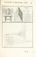 An illustration from La perspectiue pratique : necessaire a tous peintres, graueurs, sculpteurs, architectes, orfeures, brodeurs, tapissiers, et autres qui se meslent de desseigner (1647)