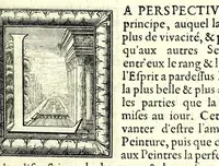 Picture 2 of 63 from La perspective pratiqve : necessaire a tovs peintres, graveurs, architectes, brodeurs, scvlpteurs, orfevres, tapissiers, et autres qui se meslent de desseigner (1663), leaf 17