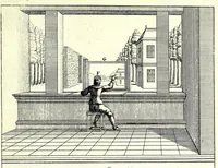 Picture 43 of 63 from La perspective pratiqve : necessaire a tovs peintres, graveurs, architectes, brodeurs, scvlpteurs, orfevres, tapissiers, et autres qui se meslent de desseigner (1663), leaf 307