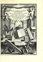 Picture 3 of 42 from La perspective pratiqve : necessaire a tovs peintres, graveurs, architectes, brodeurs, scvlpteurs, orfevres, tapissiers, et autres qui se meslent de desseigner (1663), leaf 11