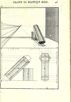 An illustration from La perspective pratiqve : necessaire a tovs peintres, graveurs, architectes, brodeurs, scvlpteurs, orfevres, tapissiers, et autres qui se meslent de desseigner (1663)