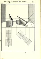 An illustration from La perspective pratiqve : necessaire a tovs peintres, graveurs, architectes, brodeurs, scvlpteurs, orfevres, tapissiers, et autres qui se meslent de desseigner (1663)